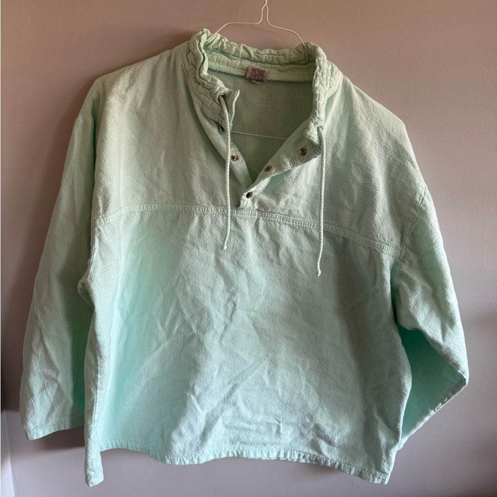 Mint Green Pullover Shirt